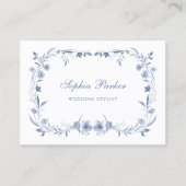 ダスティブルーチノワセリーフローラ 名刺 (正面)