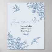 ダスティブルーチノワセリーベビーマムオーサバーサイン ポスター (正面)