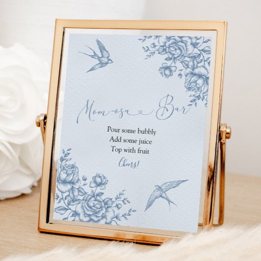 ダスティブルーチノワセリーベビーマムオーサバーサイン ポスター