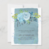 ダスティブルーティール(緑がかった色)結婚のトレンド予算 (正面)