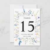 ダスティブルーディンティワイルドフローラボホテーブル番号 (裏面)