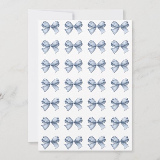 ダスティブルートイレデジュウベイビーフランスのバシャワー 招待状 (裏面)