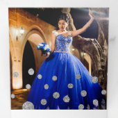 ダスティブルードラゴンフライプリンセストリフォールドキンセアニラ 三つ折りクリスマスカード (内部最初)