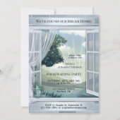 ダスティブルードリームホーム引っ越し祝いパーティー 招待状 (正面)