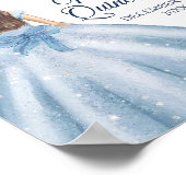 ダスティブルードレスキンセアニラクラウン誕生日 ポスター (角)