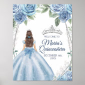 ダスティブルードレスキンセアニラクラウン誕生日 ポスター (正面)