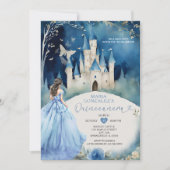 ダスティブルードレスフォレストシルバーキャッスルキニャネラ 招待状 (正面)