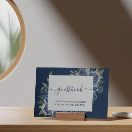 ダスティブルーネイビーシャンパーニュアイボリー結婚ズ ポスター