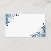 ダスティブルーネイビーフローラ エンクロージャーカード (正面)