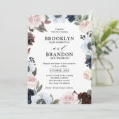 ダスティブルーネイビーメイブと赤面ピンク結婚ズ 招待状 (スタンド正面)