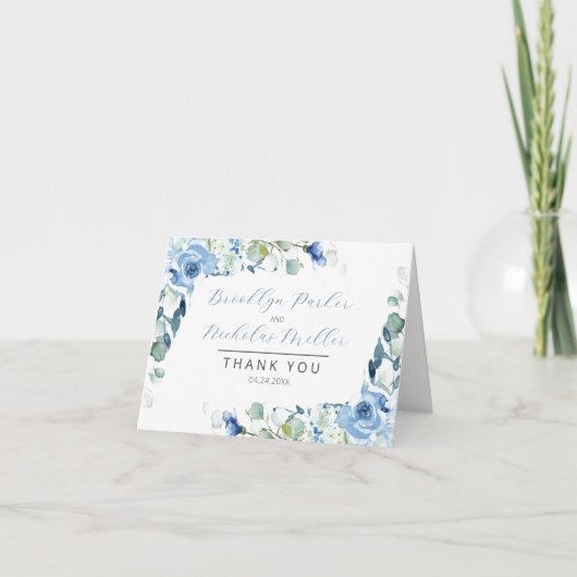 ダスティブルーバラサンキューカード サンキューカード (正面)