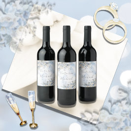 ダスティブルーバラフローラパーソオンレ結婚ンス ワインラベル