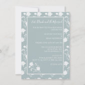 ダスティブルーバラリハーサルディナー招待状 招待状 (正面)