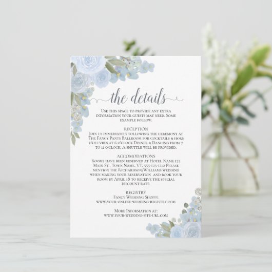 ダスティブルーバラ素朴ズボホシック結婚ズ詳細 エンクロージャーカード (スタンド正面)