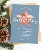 ダスティブルーバラ金ゴールドスタークリスマスカクテルパーティー 招待状
