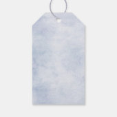 ダスティブルーパステルピンクアジサイ結婚ズ ギフトタグ (裏面)