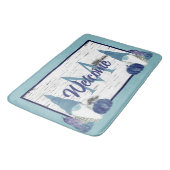 ダスティブルーパンプキン格言《植物》アスペン素朴バスルーム バスマット (アングル)