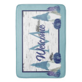 ダスティブルーパンプキン格言《植物》アスペン素朴バスルーム バスマット (正面縦)