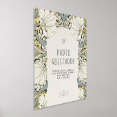 ダスティブルーパンペネルフォトゲストブックサインヴィンテージ 箔ポスター (レイダウン)