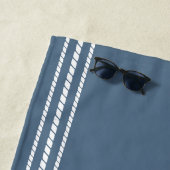 ダスティブルーパーソナライズされたファミリー名パイナップル ビーチタオル (インサイチュ)