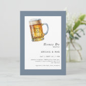 ダスティブルーパーティーインザハウスカップルシャワー 招待状 (スタンド正面)