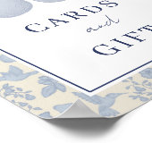 ダスティブルーパーフェクト梨ブライダルシャワーカード&ギフト ポスター (角)