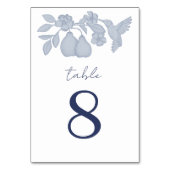 ダスティブルーパーフェクト結婚ナシのテーブル番号 テーブルナンバー (正面)