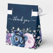 ダスティブルーパープル開花結婚ズ感謝お願いB フェイバーボックス (裏面サイド)