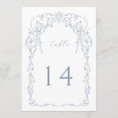 ダスティブルービクトリアンフレームテーブル番号 プログラム (裏面)