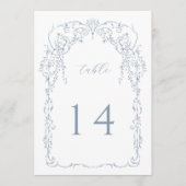 ダスティブルービクトリアンフレームテーブル番号 プログラム (正面)