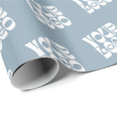 ダスティブルービジネス企業のロゴラッピング紙 ラッピングペーパー (ロールコーナー)