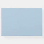 ダスティブルービーチ結婚式ゲストブック ゲストブック (裏面)