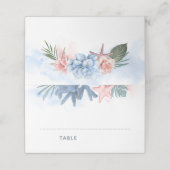 ダスティブルービーチ結婚式 |特殊パーティー プレイスカード (外部開封)