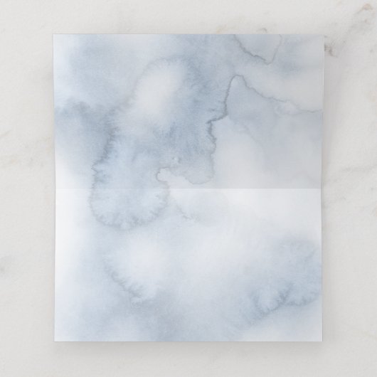 ダスティブルービーチ結婚式 |特殊パーティー プレイスカード (内部開封)