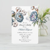 ダスティブルーピオニーとコットンブランシュ＆バブルリー 招待状 (スタンド正面)