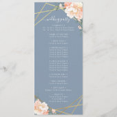 ダスティブルーピーチクリーム金ゴールドジオメト結婚リ プログラム (裏面)