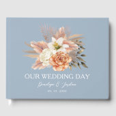 ダスティブルーピーチ結婚フローラ ゲストブック (正面)