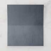 ダスティブルーピーチ赤面幾何学フローラ結婚ズ プレイスカード (内部開封)