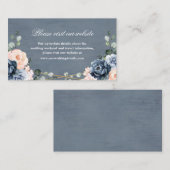 ダスティブルーピーチ赤面結婚ズ詳細 エンクロージャーカード (正面/裏面)