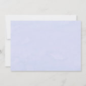 ダスティブルーピーニーリハーサルディナー 招待状 (裏面)