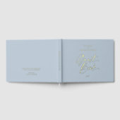 ダスティブルーフォイル結婚ズゲストブック ゲストブック (全面)