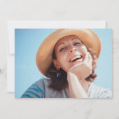 ダスティブルーフォト悔やみや弔慰葬儀 サンキューカード (裏面)