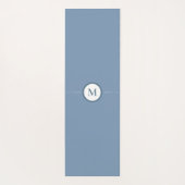 ダスティブルーフラワーパワーモノグラムヨガマット ヨガマット (裏面)