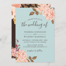 ダスティブルーフランスのカントリー側赤面フローラ結婚ズ