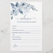 ダスティブルーフローラアドバイスのための花嫁 (正面)