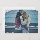 ダスティブルーフローラクレストモノグラム写真 セーブザデート (裏面)