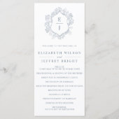 ダスティブルーフローラクレストモノグラム結婚ズ プログラム (正面)