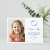 ダスティブルーフローラクロスガールズファースト聖餐式 サンキューカード (スタンド正面)