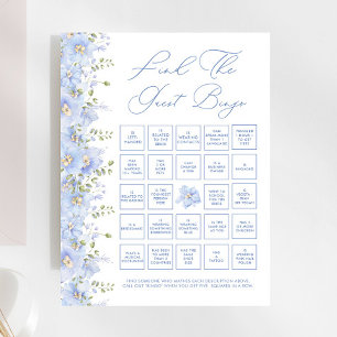 ダスティブルーフローラゲストビンゴゲームを見つける