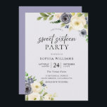 ダスティブルーフローラネイビースウィート16パーティー 招待状<br><div class="desc">Dusty BlueフローラネイビーSweet 16パーティの招待状私たちも他の招待状やコレクションをたくさん持っている。</div>